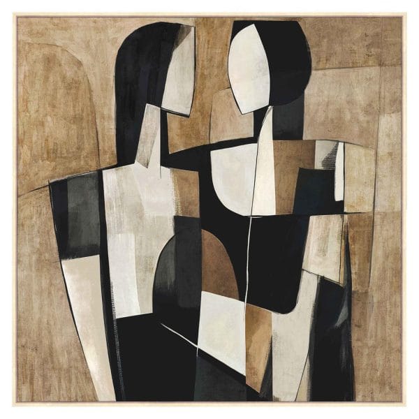 Between Us Wall Art in Earthy