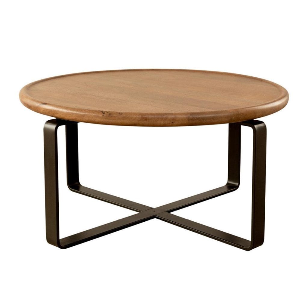 Crest Coffee Table in Nutmeg