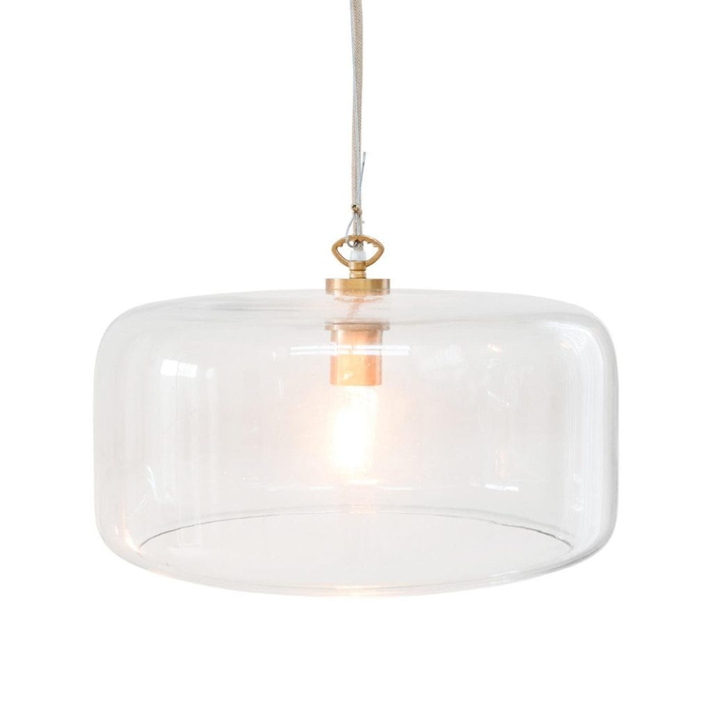 Icon Pendant in Brass