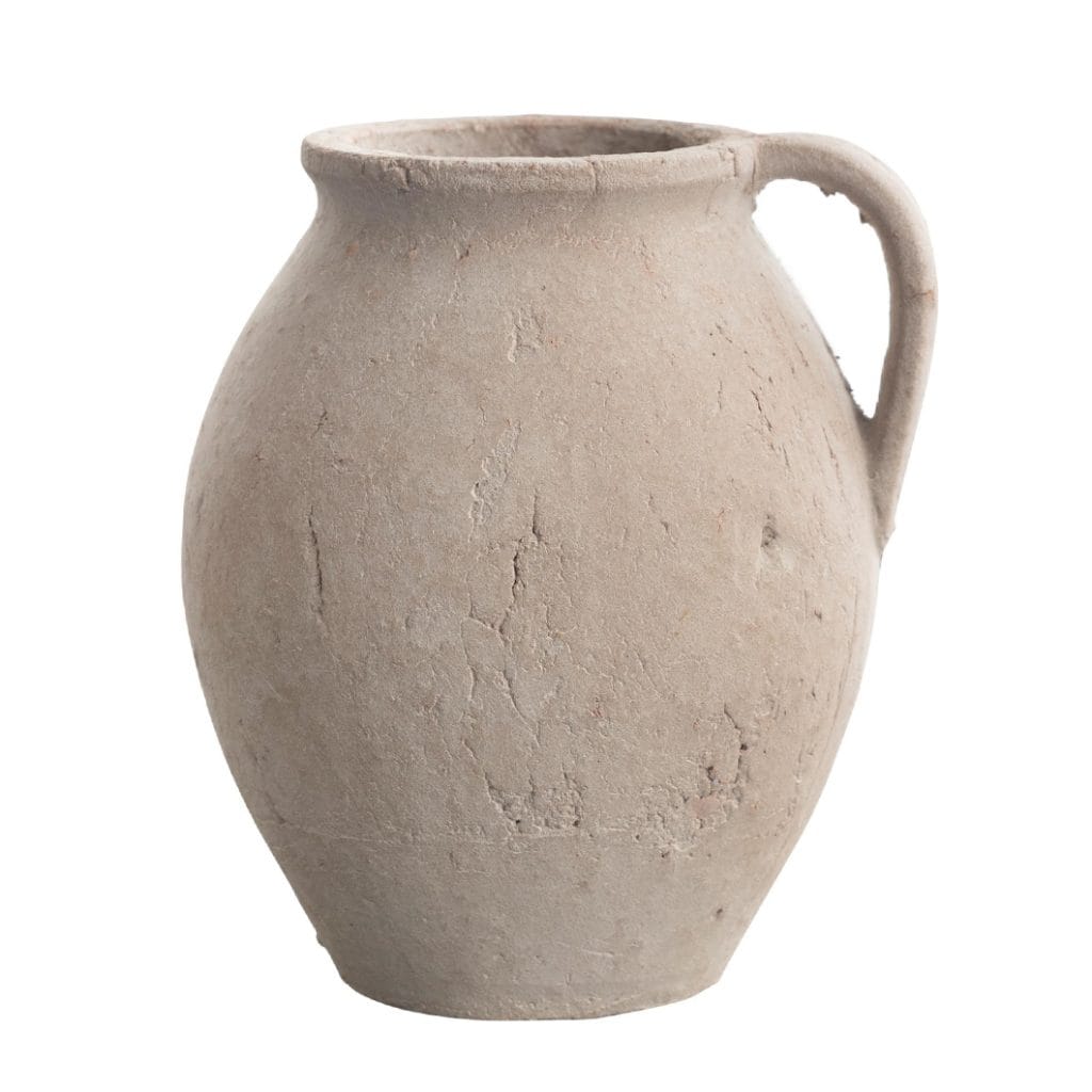 Mary Vase in Clay
