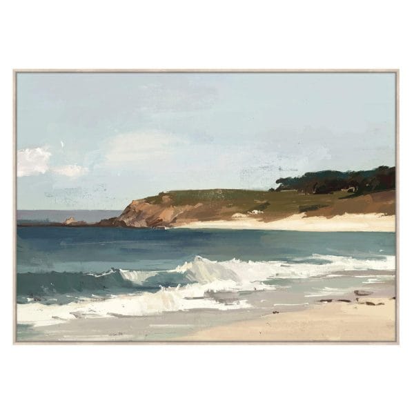 Coffee Bay Wall Art in Seafoam