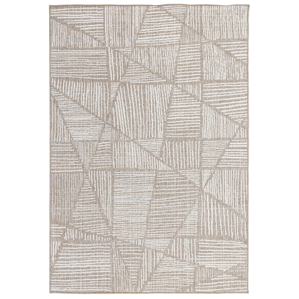 Tangram Outdoor Rug in Twill