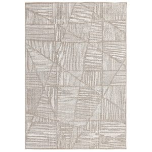 Tangram Outdoor Rug in Twill