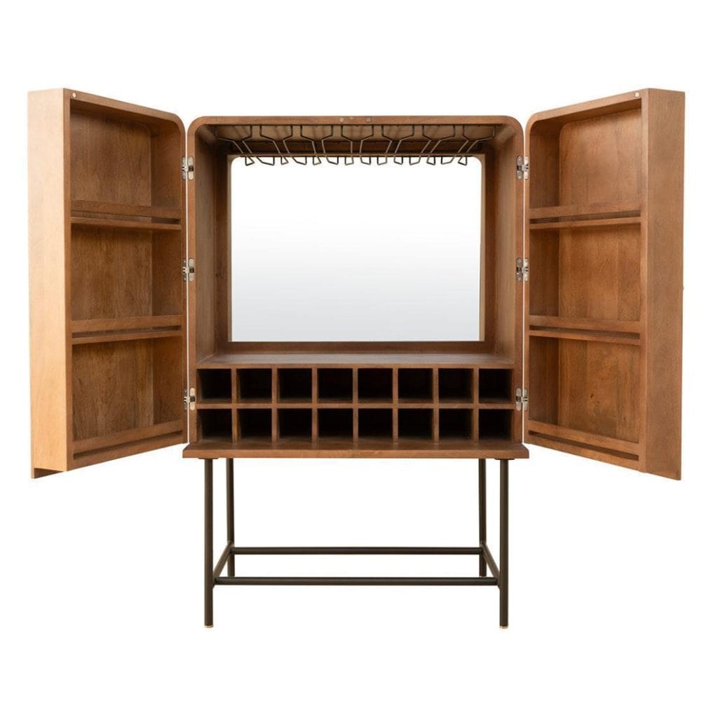 Bella Drinks Cabinet in Nutmeg