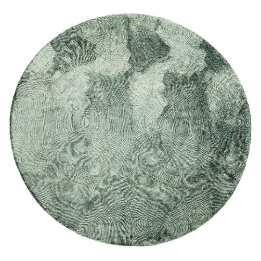 Curvo Rug in Teal