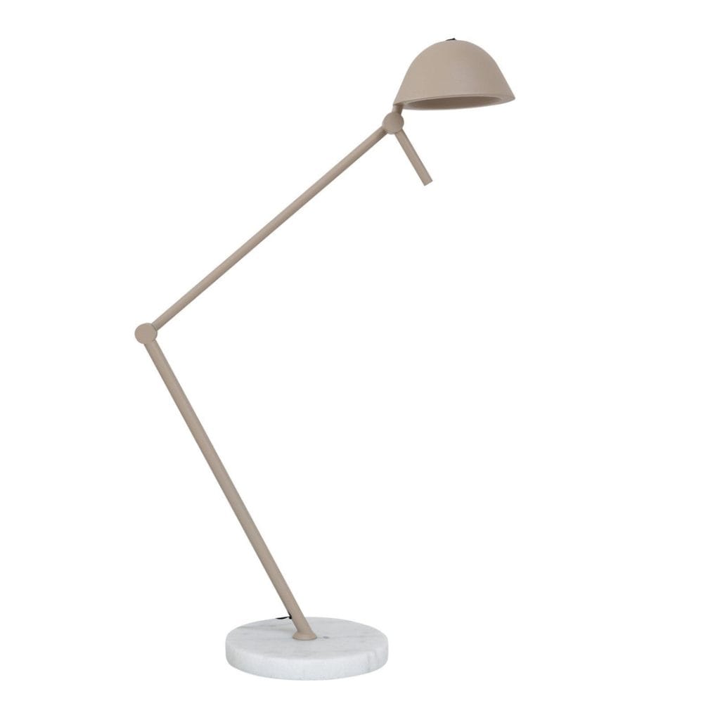 Oslo Marble Desk Lamp in Karoo Sand