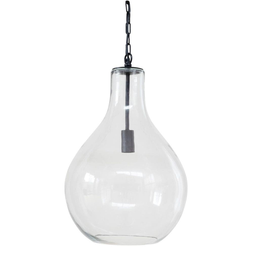 Bell Pendant in Black Sparrow