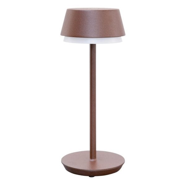 Sleek, modern and built for versatility, the Vibe table light is the perfect lighting accent for outdoor settings. Its rechargeable design eliminates the need for cords, while a USB charging port ensures easy power access. A dimmable function allows you to create just the right mood. Made of durable aluminium for full outdoor use, this Vibe light will add a brilliant touch of contemporary elegance to open-air areas.