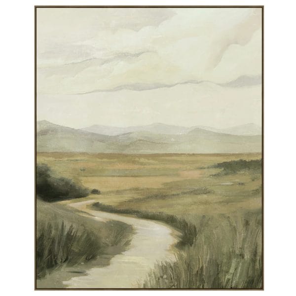 Wandering Trail Wall Art in Meadow