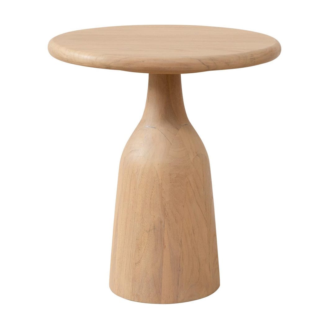 Wild Teak Side Table in Natura