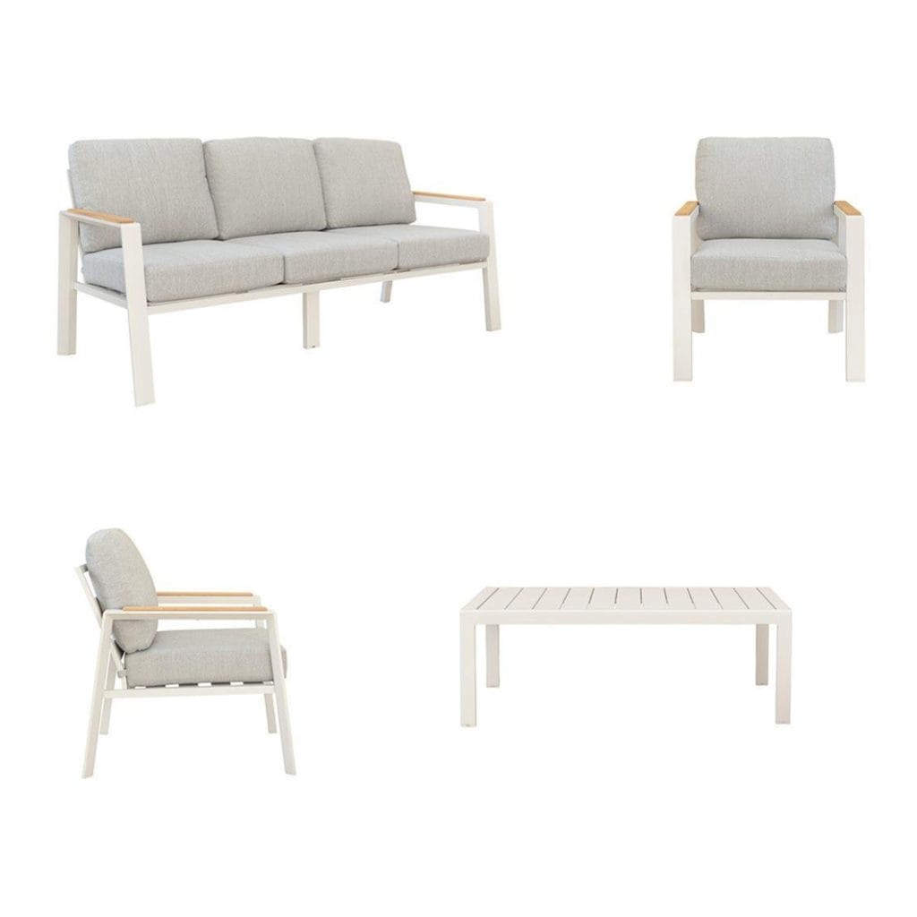 Helios Sofa Set in Natura