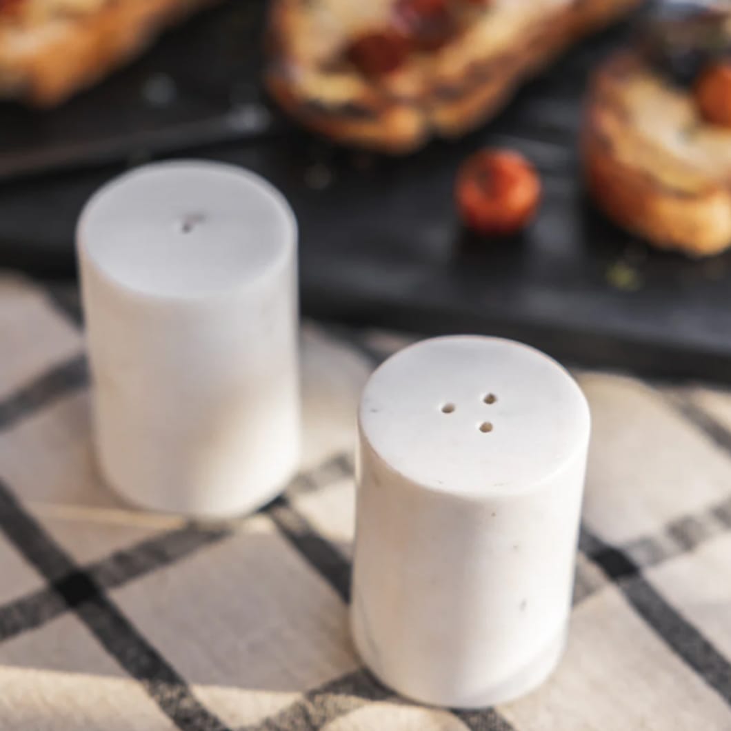 Divine Marble Salt and Pepper Shaker Set of 2 - Image 4