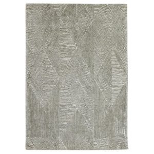 Facet Rug in Pumice