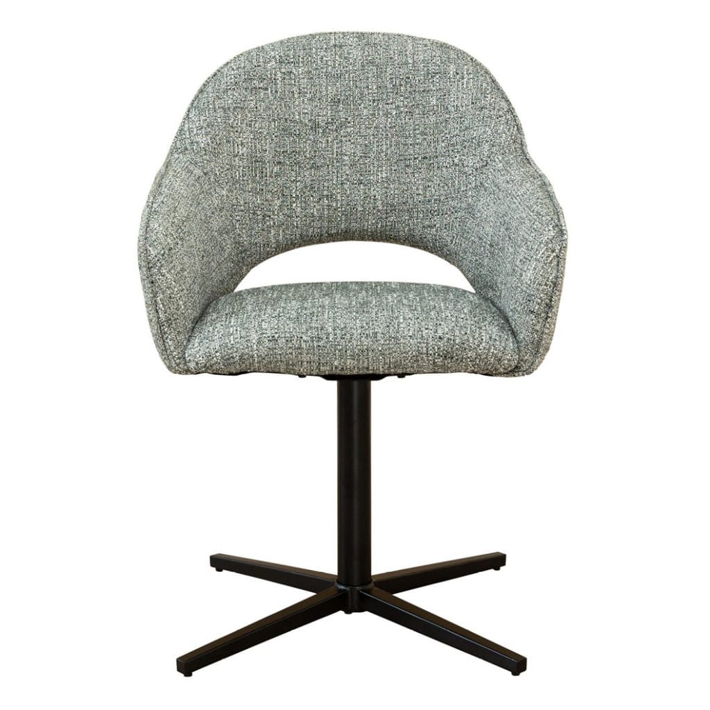 Gail Swivel Chair in Hunter