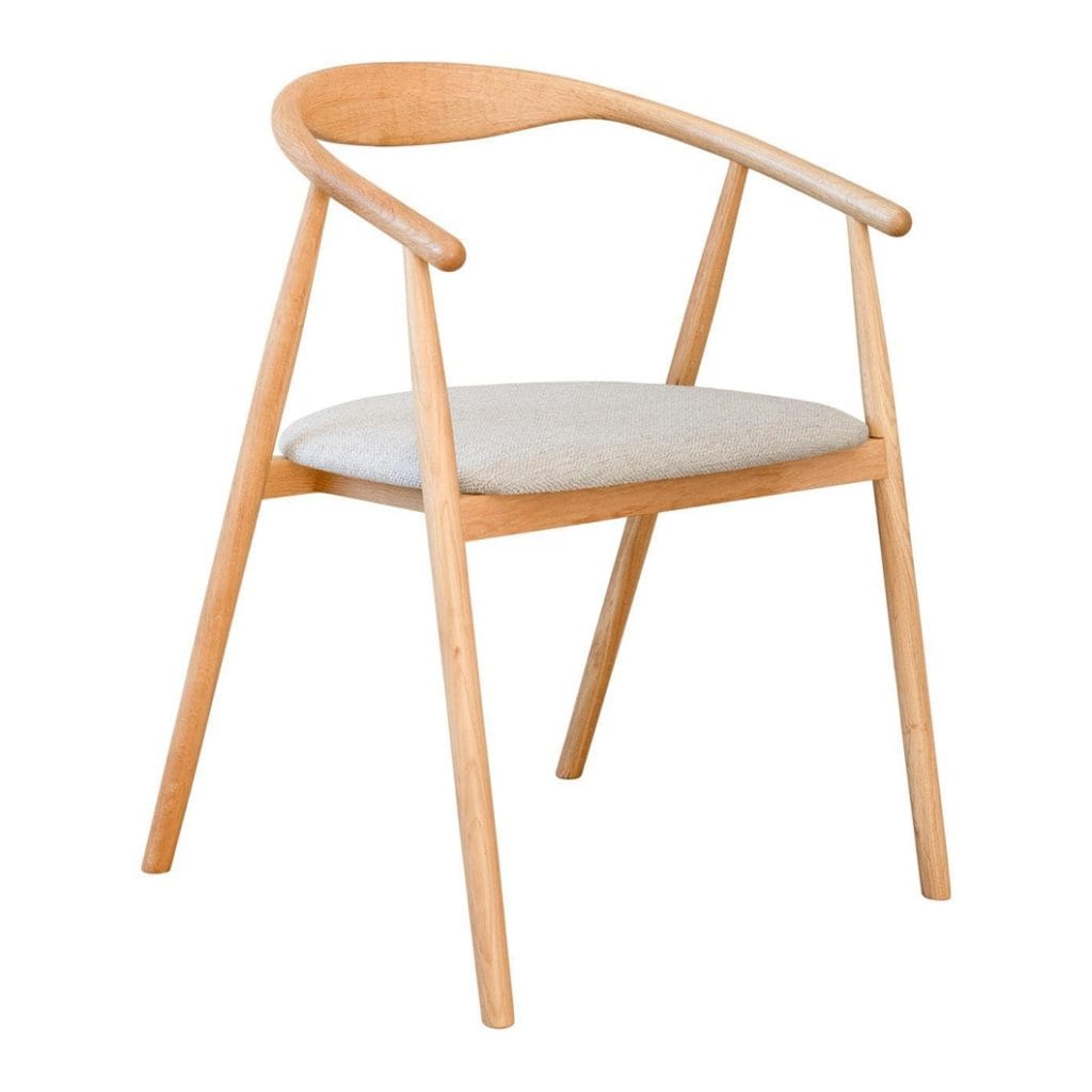 Harper Oak Dining Chair in Natural Summer