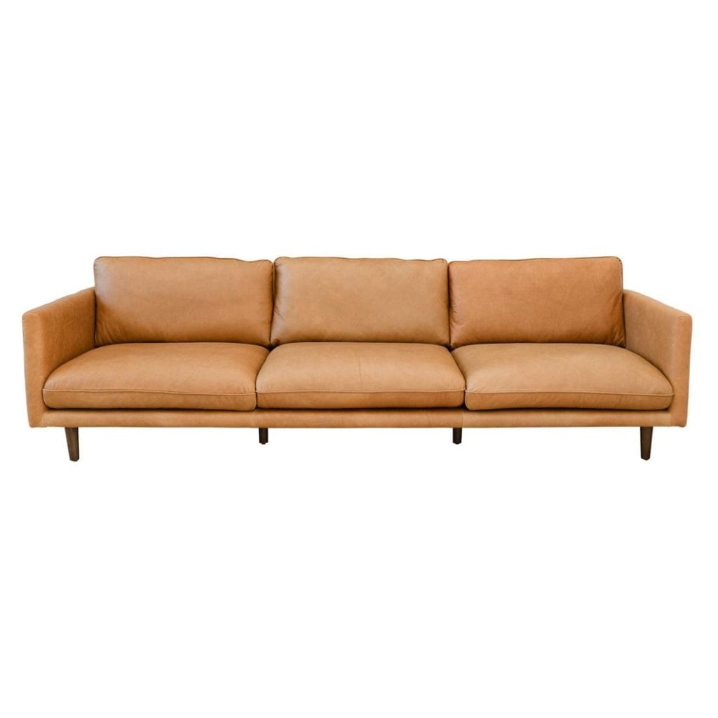 Hugo Sofa 4-Seater in Tan