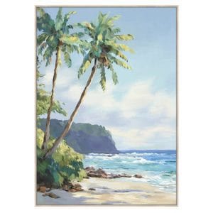 St Lucia Wall Art in Azure
