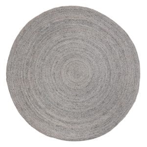 Malta Round Rug in Oyster