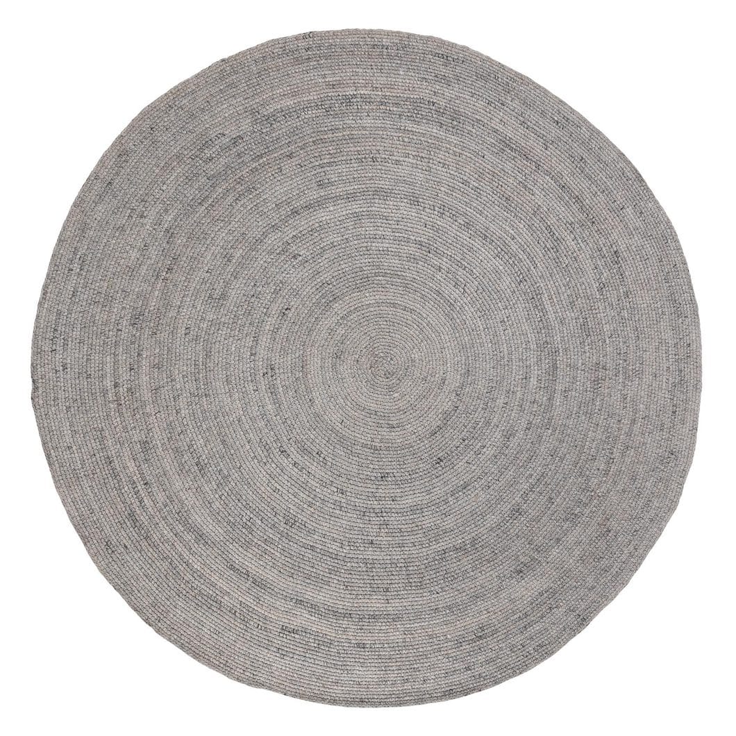Malta Round Rug in Oyster
