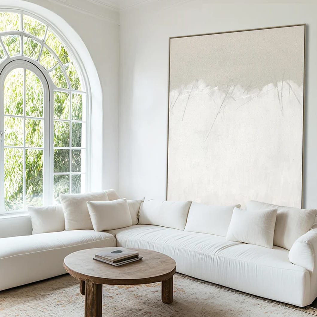 Linen Flax Wall Art in Lino - Image 2