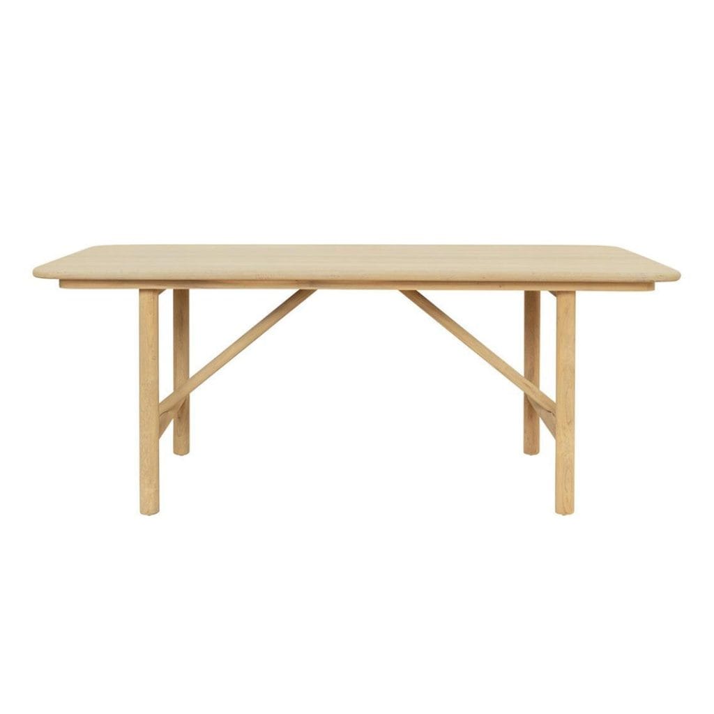 Tulum Teak Dining Table in Natura