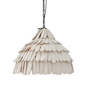 Ophelia Pendant in Bone