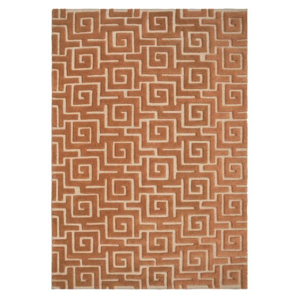Maze Runner Rug in Tawny