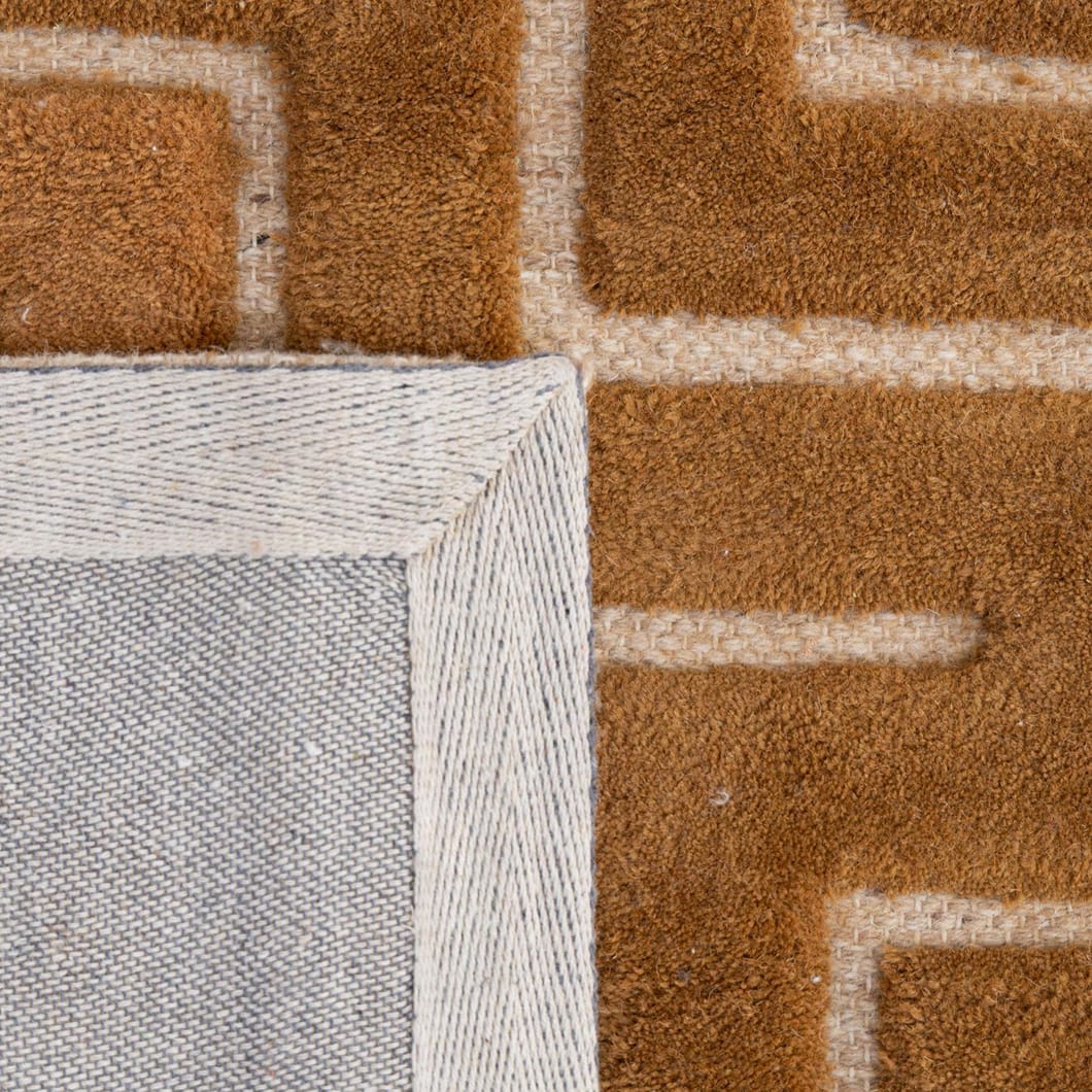 Maze Runner Rug in Tawny - Image 2