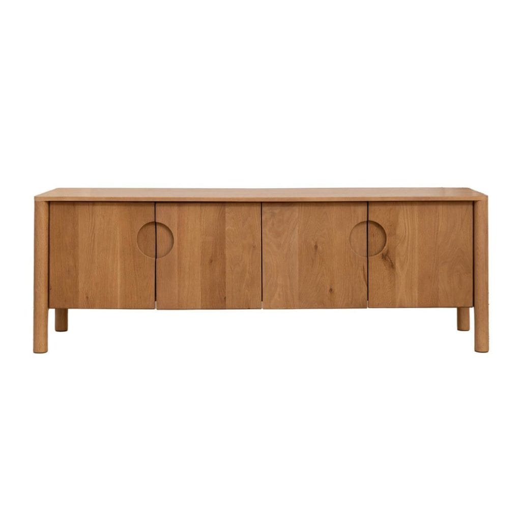 Bosch Oak Media Unit in Ginger