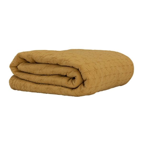 Sylvie Throw in Honey Glaze