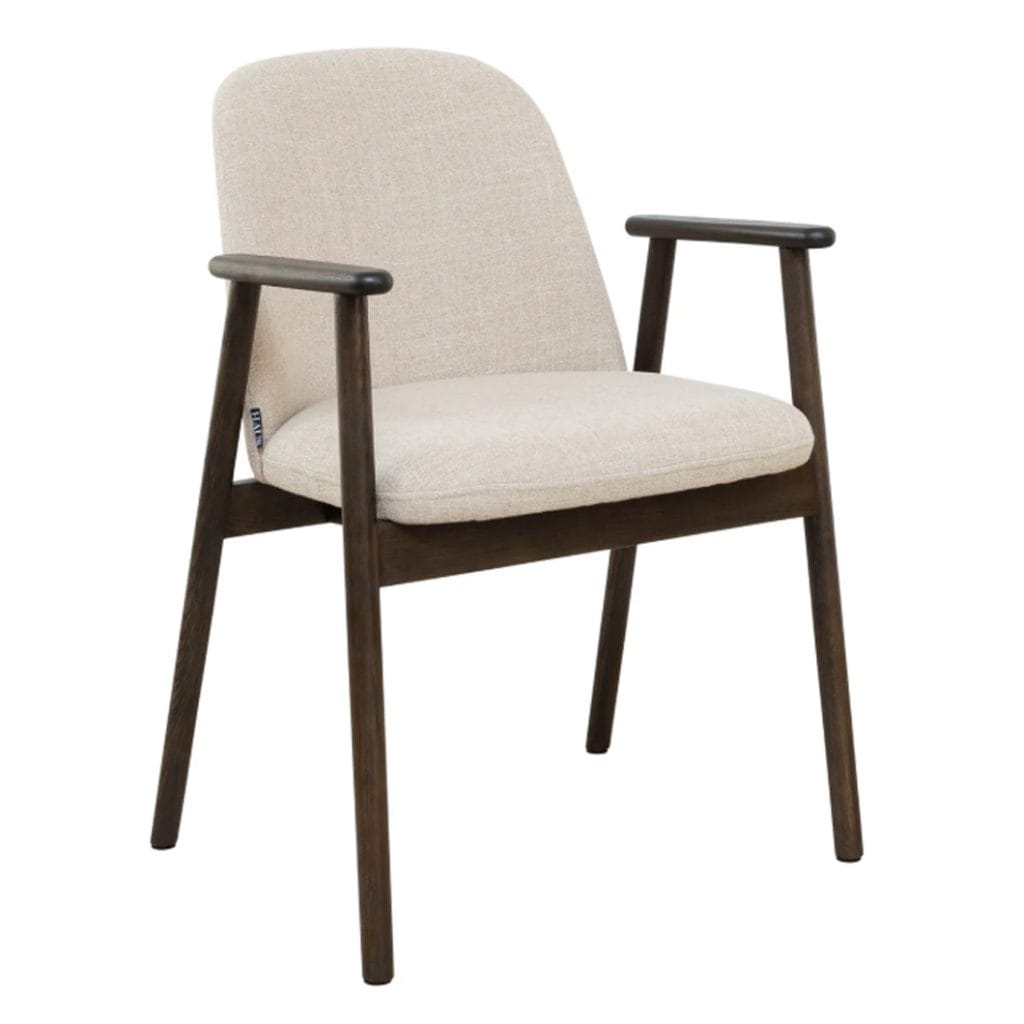 Albert Oak Dining Chair in Almond