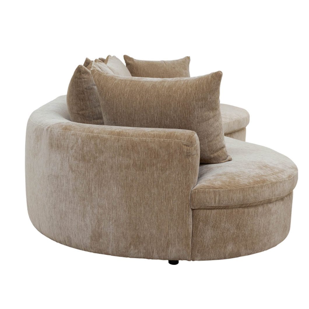 Baine 4-Seater Sofa in Wilwood Almond - Image 3