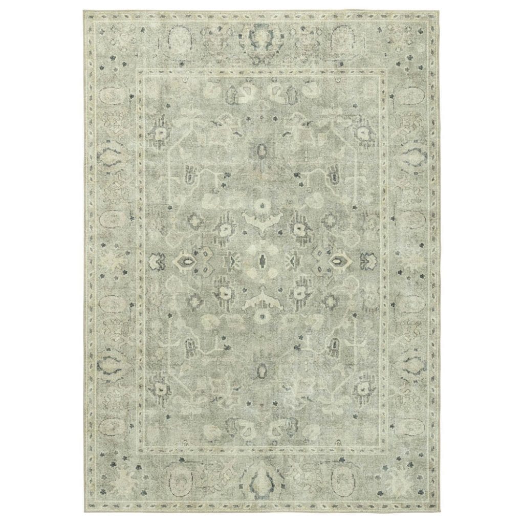 Baroness Rug in Limestone
