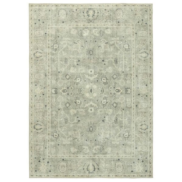 Baroness Rug in Limestone