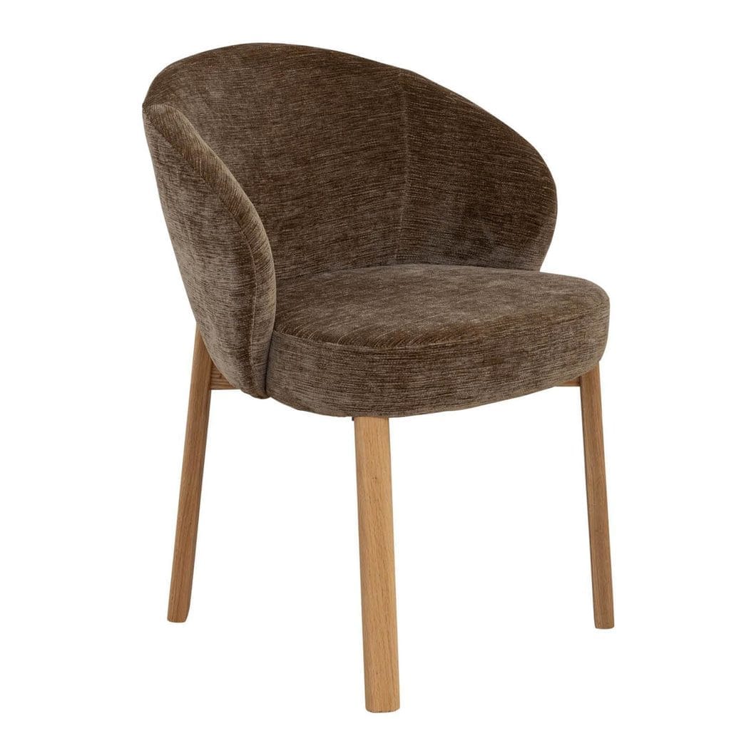 Dahlia Oak Dining Chair in Cafe - Image 2