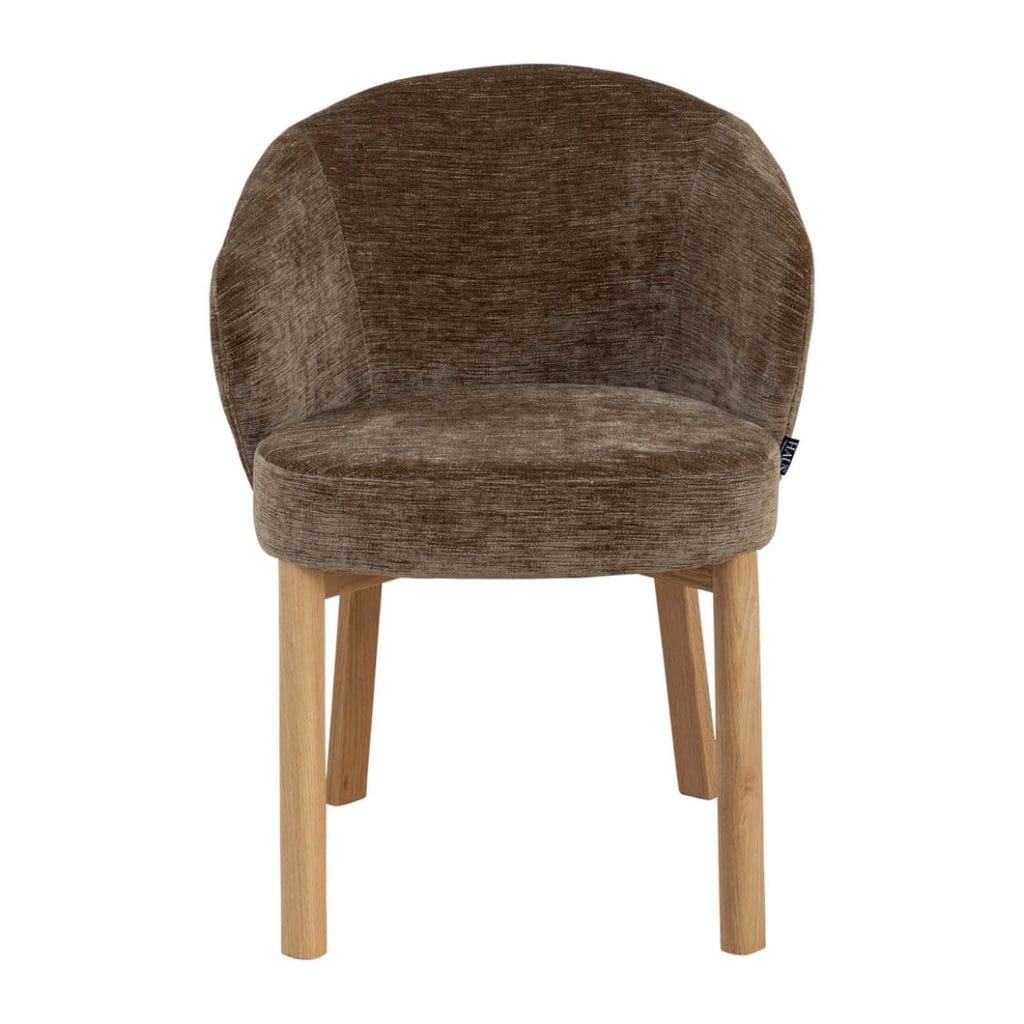 Dahlia Oak Dining Chair in Cafe