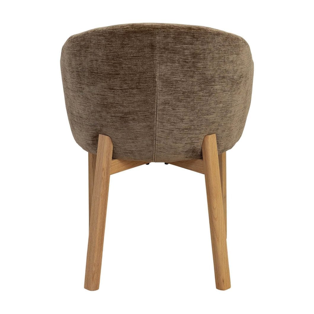 Dahlia Oak Dining Chair in Cafe - Image 5