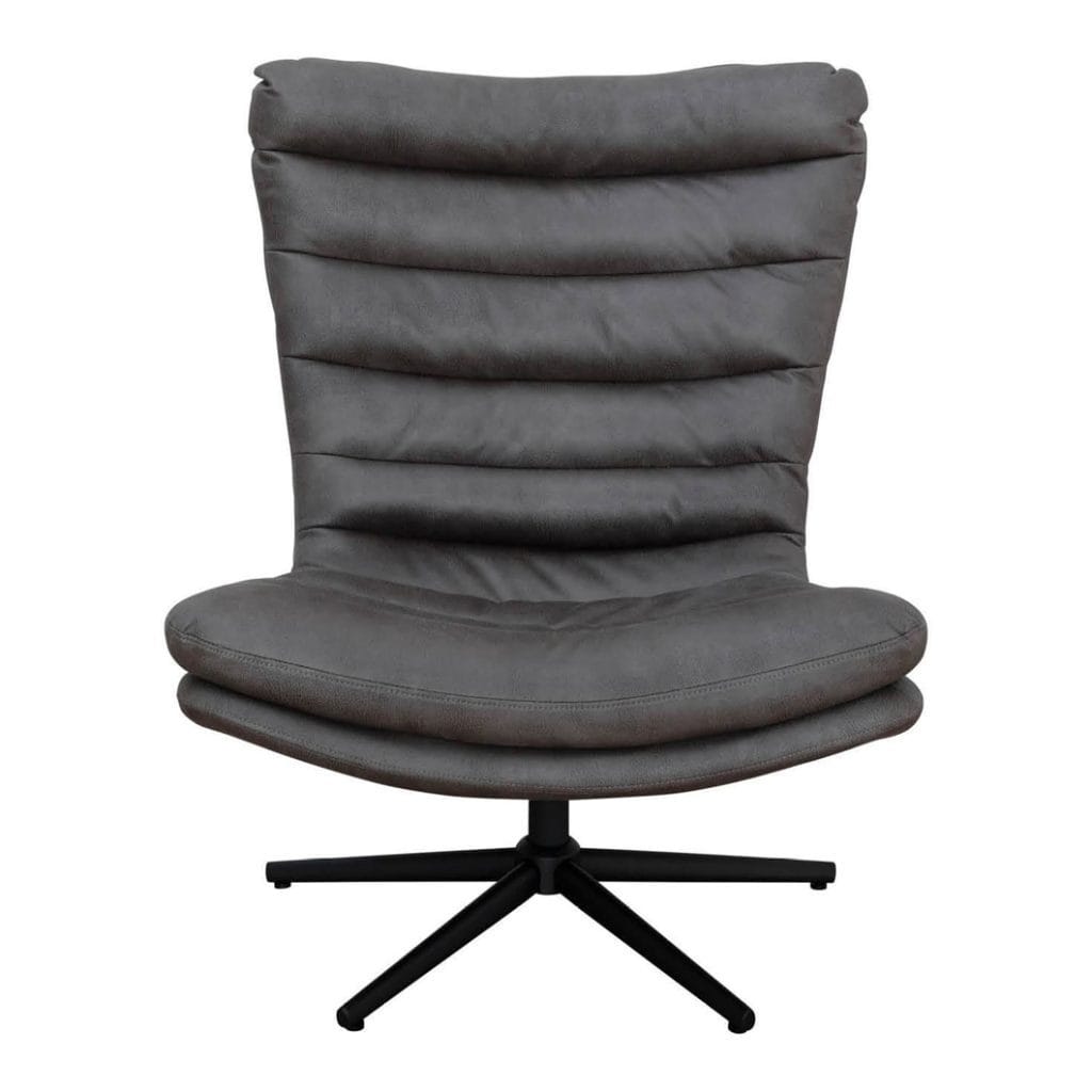 Leipoldt Swivel Chair in Espresso
