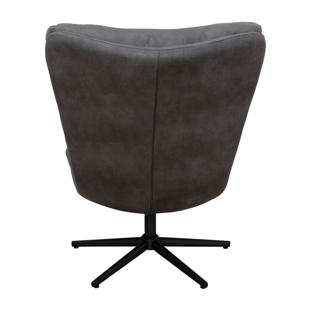 Leipoldt Swivel Chair in Espresso - Image 5