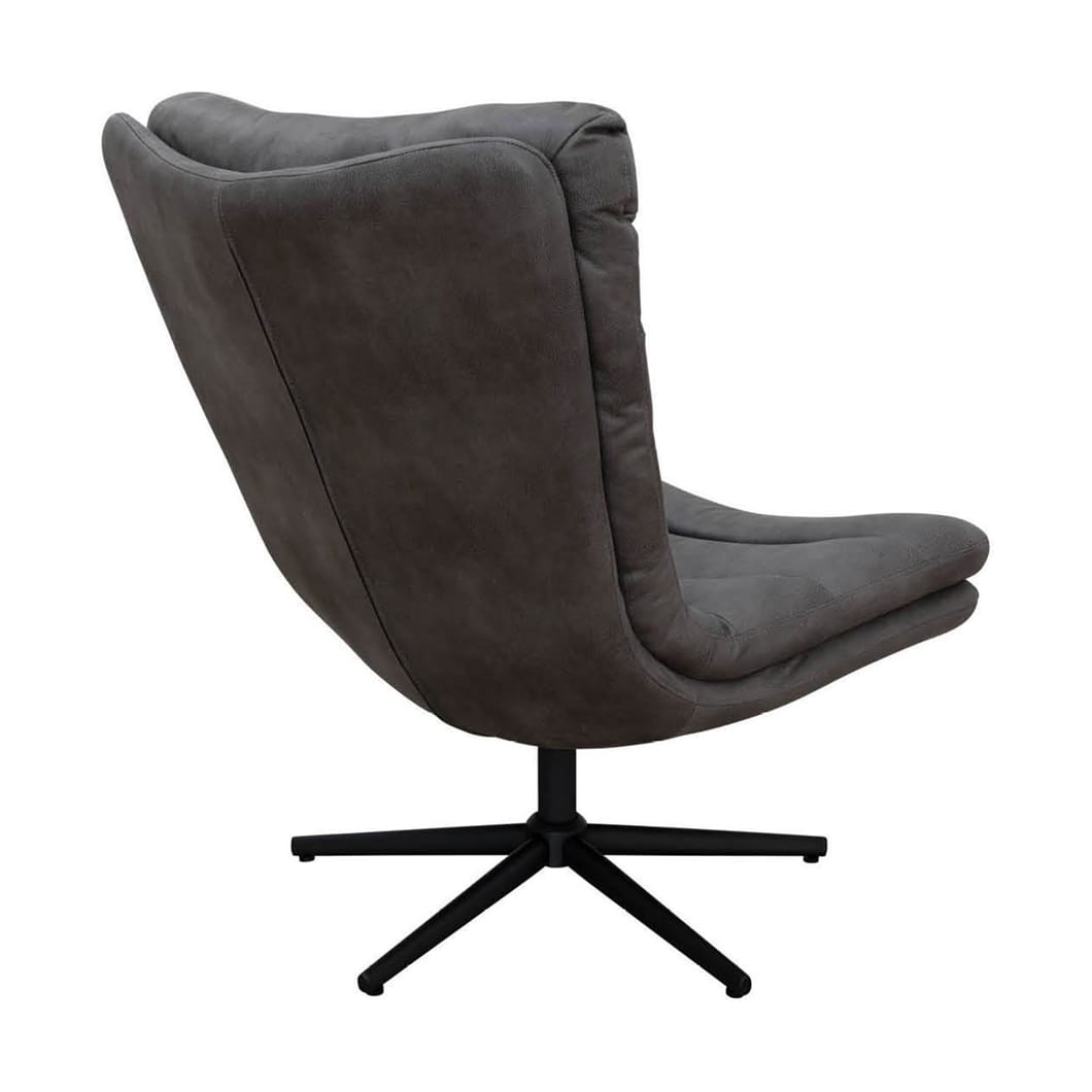 Leipoldt Swivel Chair in Espresso - Image 4
