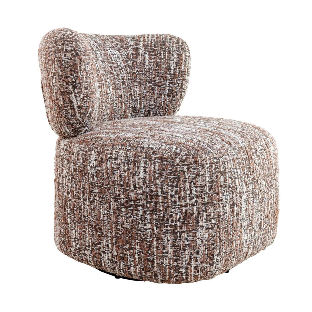 Thalia Swivel Chair Clarisse Goji - Image 2