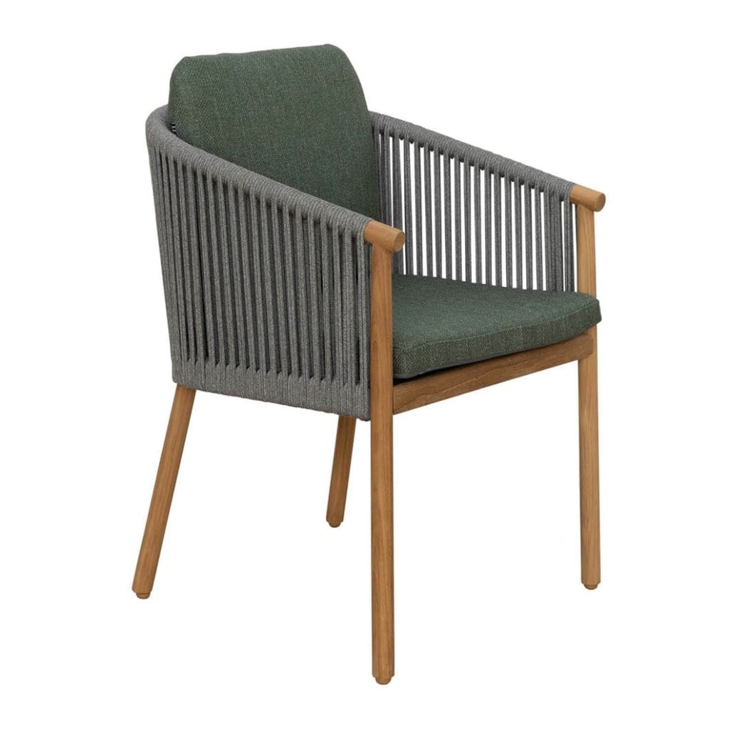 Rebecca Teak Dining Chair in Fern