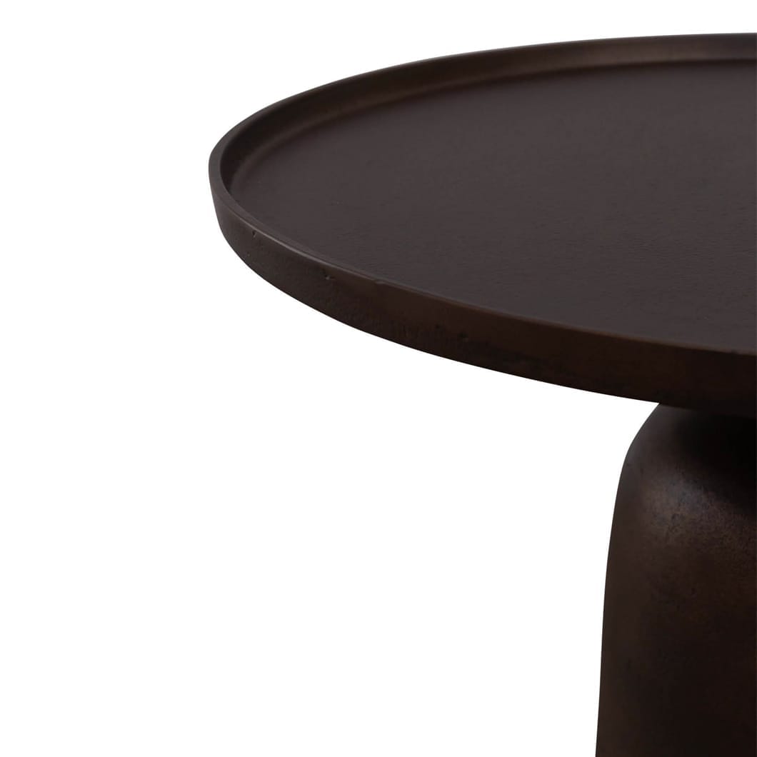 Madeira Side Table in Bronze Age - Image 4