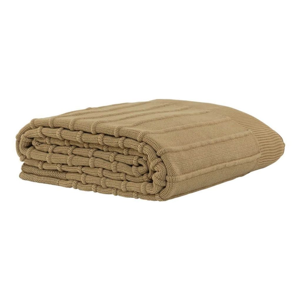 Marlow Throw in Toffee