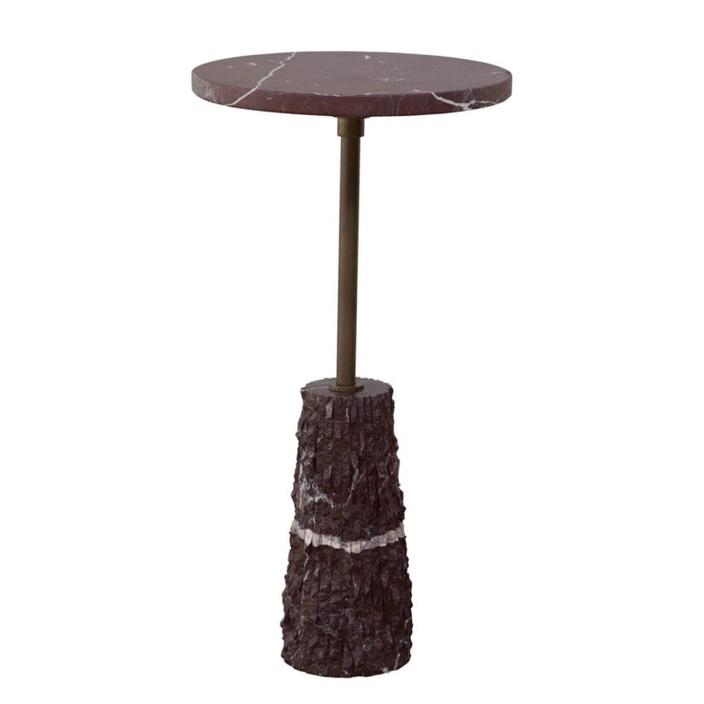 Tara Side Table in Scorched Earth