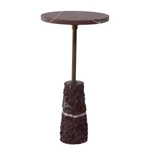 Tara Side Table in Scorched Earth