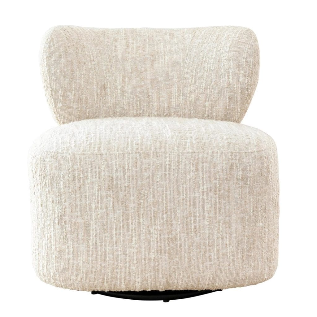 Thalia Swivel Chair Clarisse Almond