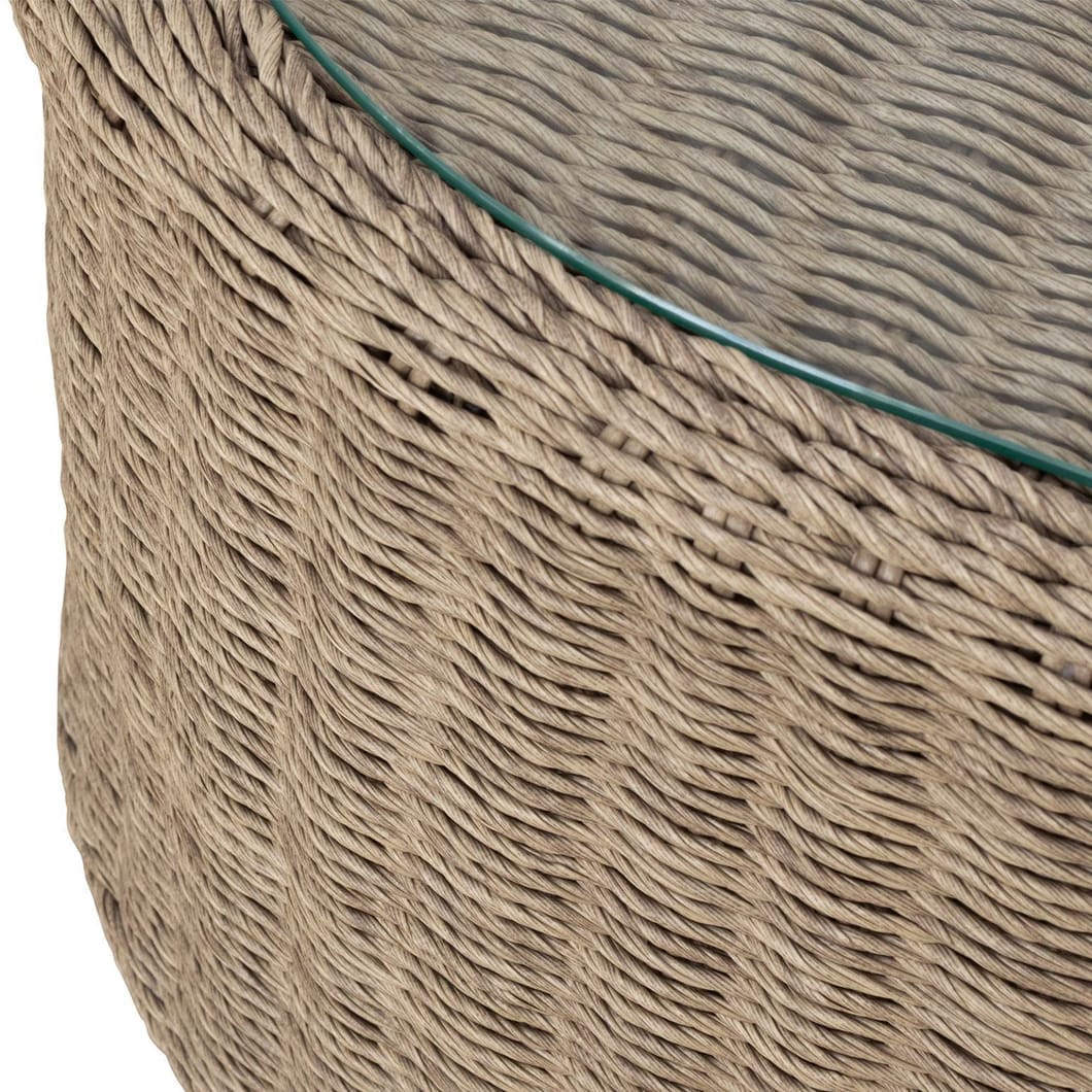 Curacao Outdoor Sofa Set in Creamed Honey - Image 10