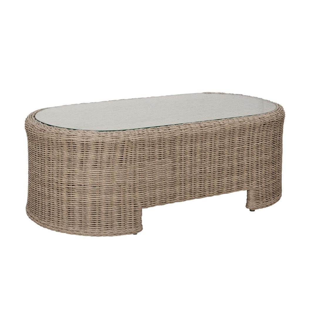 Curacao Outdoor Sofa Set in Creamed Honey - Image 7