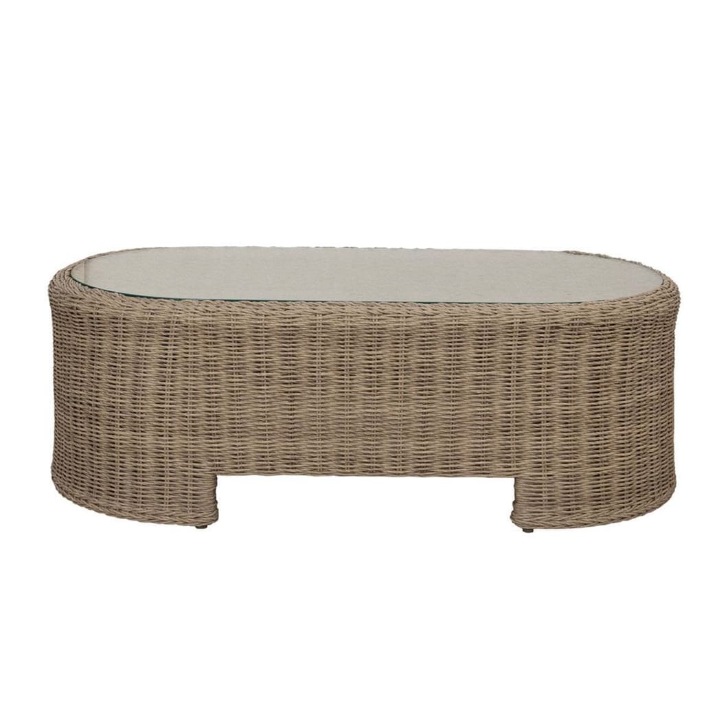 Curacao Outdoor Sofa Set in Creamed Honey - Image 8